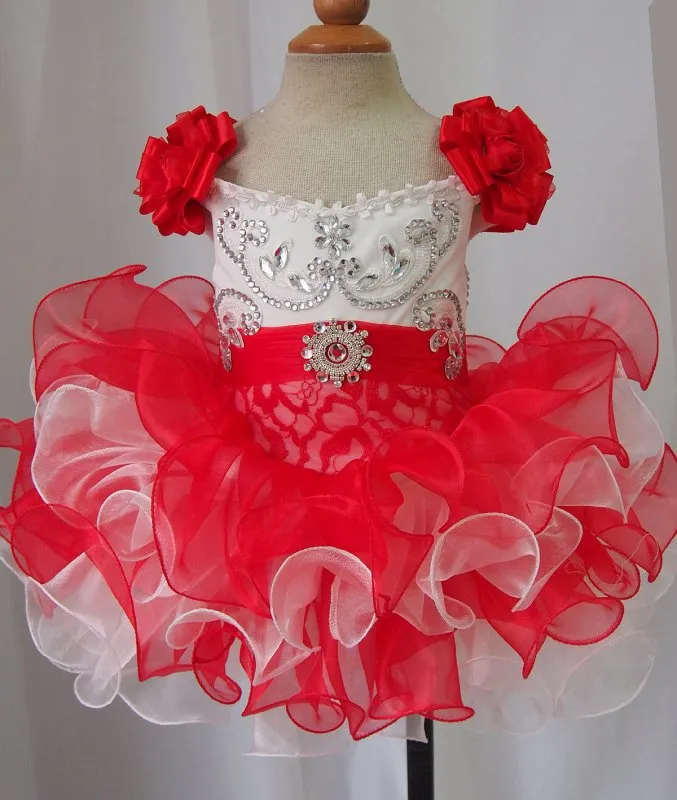 Infant/toddler/baby/children/kids/newborn Girl's Pageant Dress 1-4T New G026-9