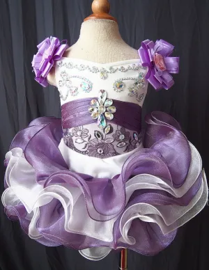 Infant/toddler/baby/children/kids/newborn Girl's Pageant Gown 1-4T G026-1