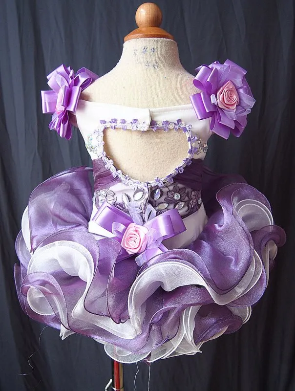 Infant/toddler/baby/children/kids/newborn Girl's Pageant Gown 1-4T G026-1