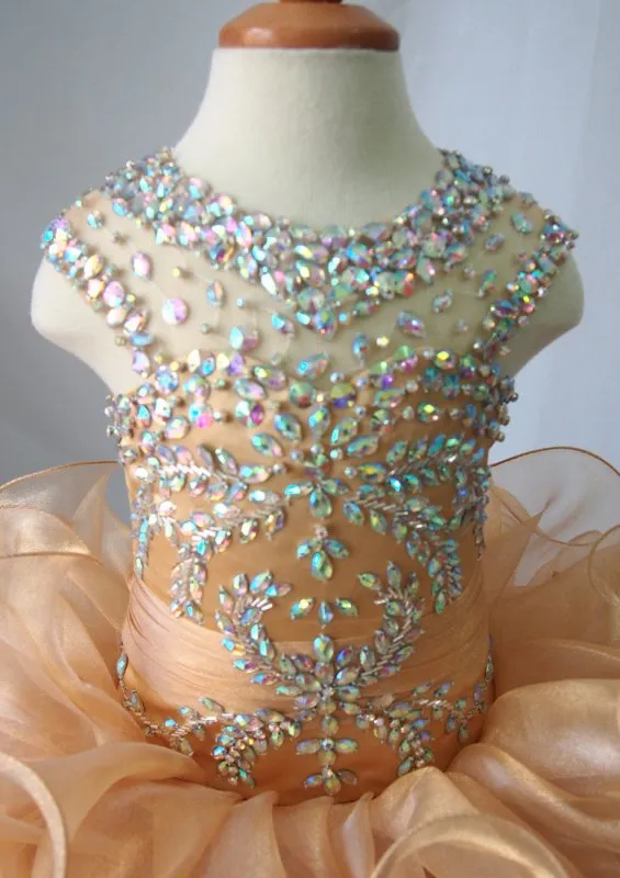 Infant/toddler/kids/baby/children Girl's Pageant/prom Dress/clothing 1-6T G204-3