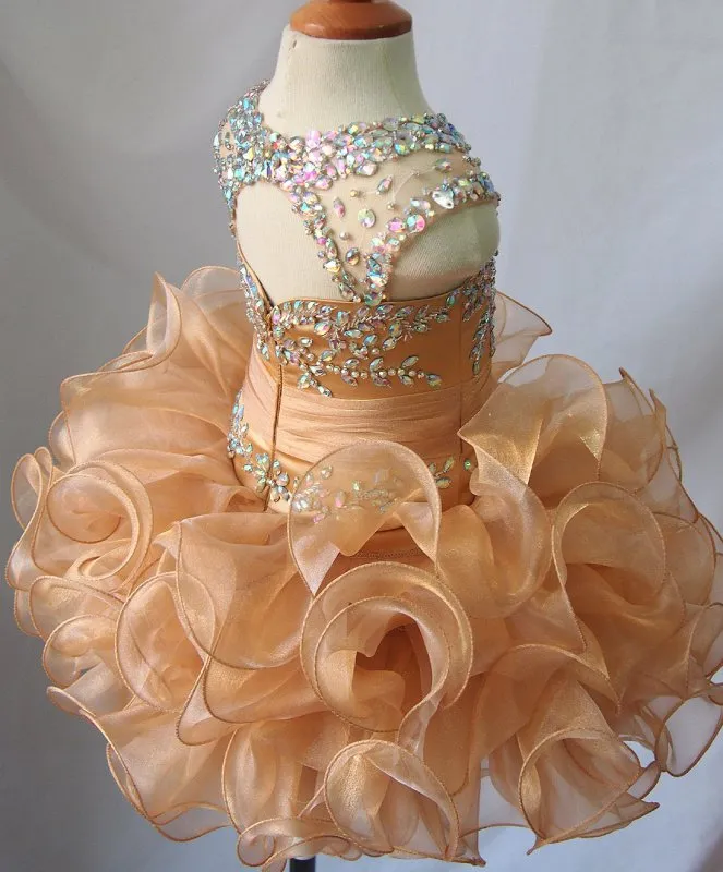 Infant/toddler/kids/baby/children Girl's Pageant/prom Dress/clothing 1-6T G204-3
