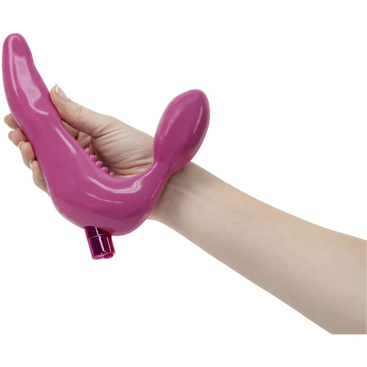 Infinity Strapless Strap-on with Rechargeable Bullet