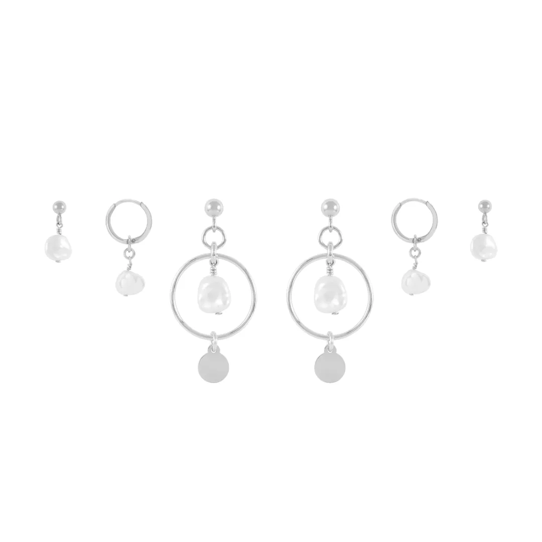 Inka Earring Bundle  - Silver