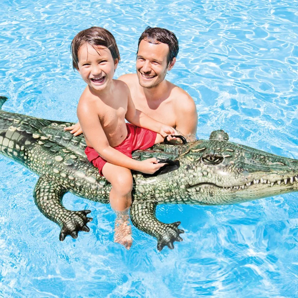 Intex Inflatable Realistic Alligator Ride On