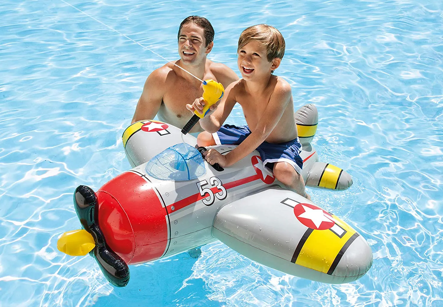 Intex Water Gun Plane Ride-On