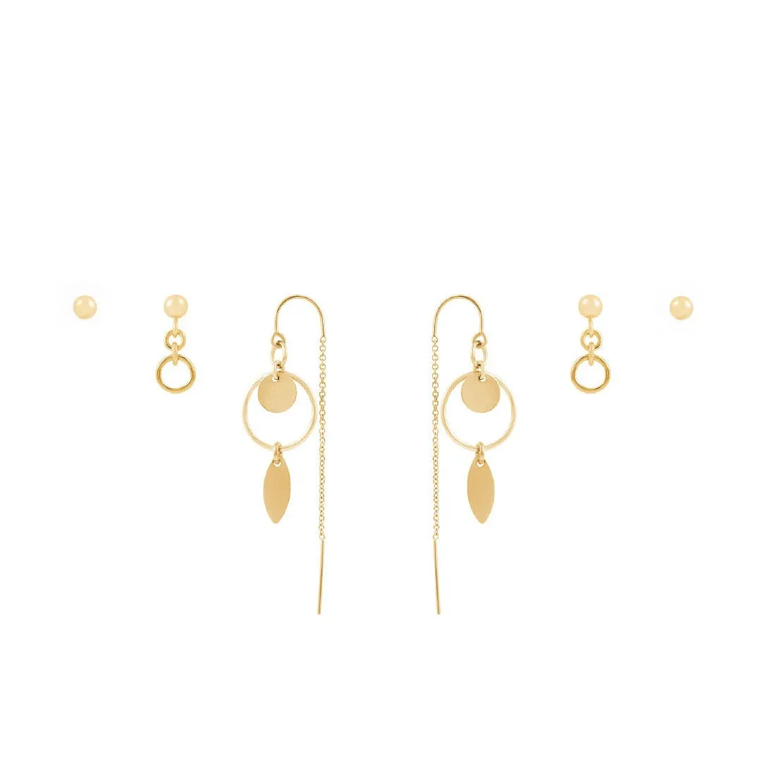 Jada Earring Bundle - Gold