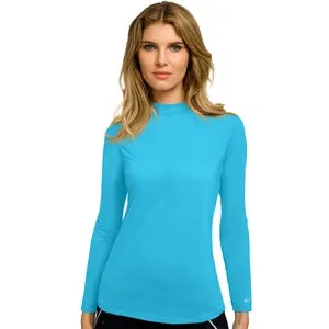 Jamie Sadock CASABLANCA  Sunsense Mock Neck UPF 30