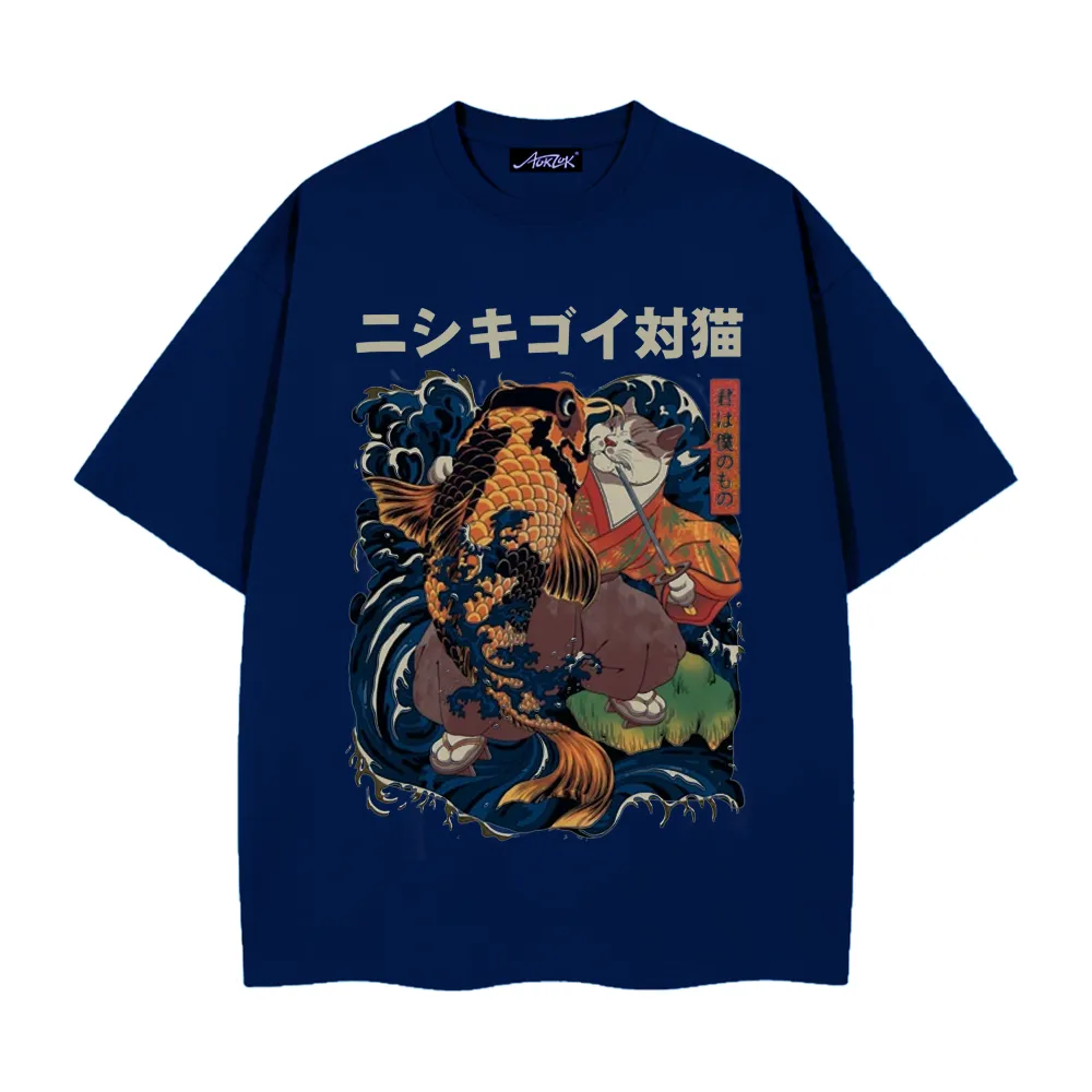 Japanese Koi Cat T-shirt