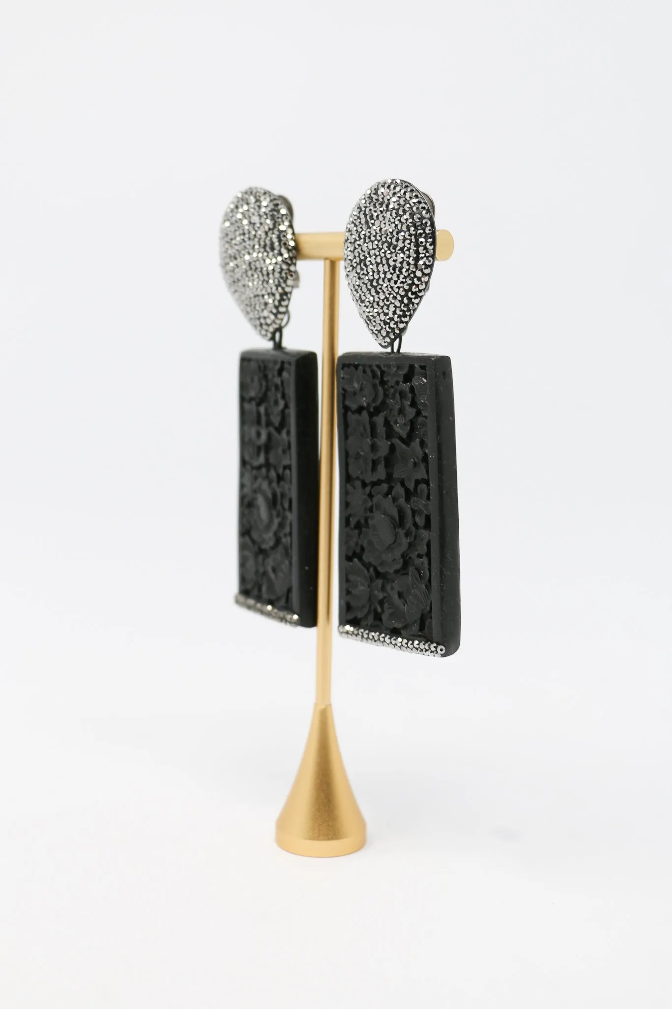 JCM London Hematite Grey Clip Ons