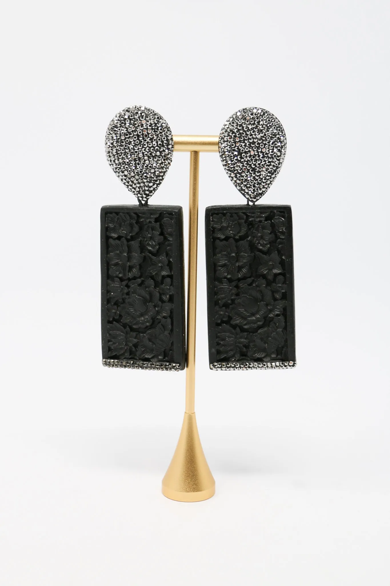 JCM London Hematite Grey Clip Ons