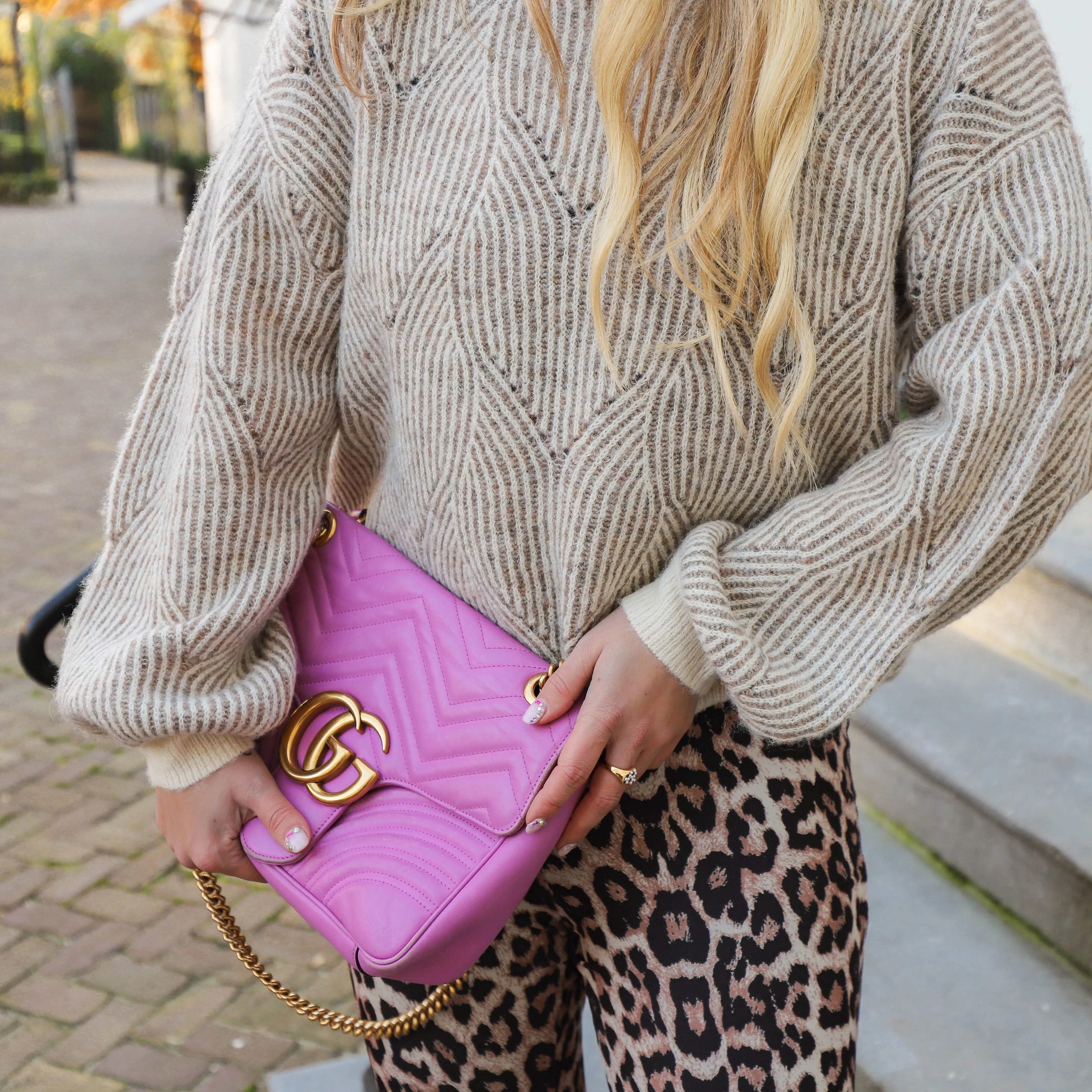 Jenna knit whitecap gray taupe