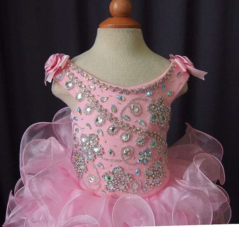 Jennifer Wu Infant/toddler/baby/children/kids Glitz Girl's Pageant Dress 1~4T G091-5