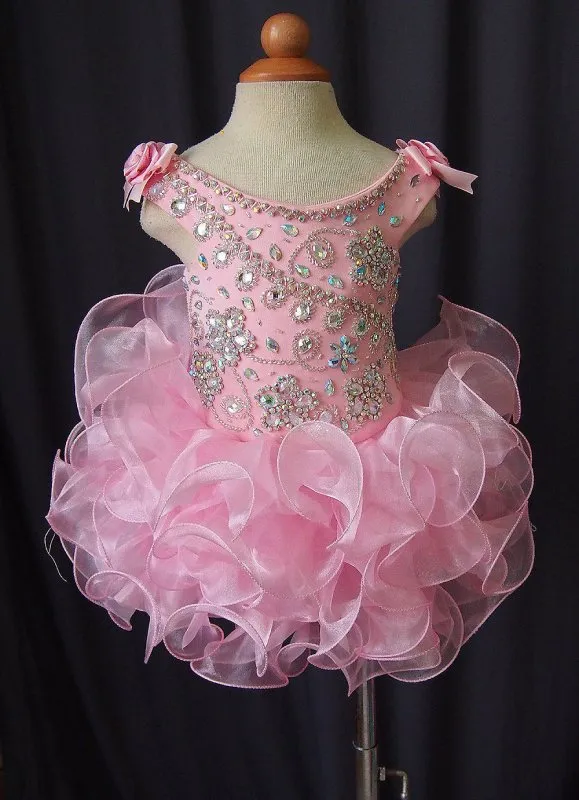 Jennifer Wu Infant/toddler/baby/children/kids Glitz Girl's Pageant Dress 1~4T G091-5