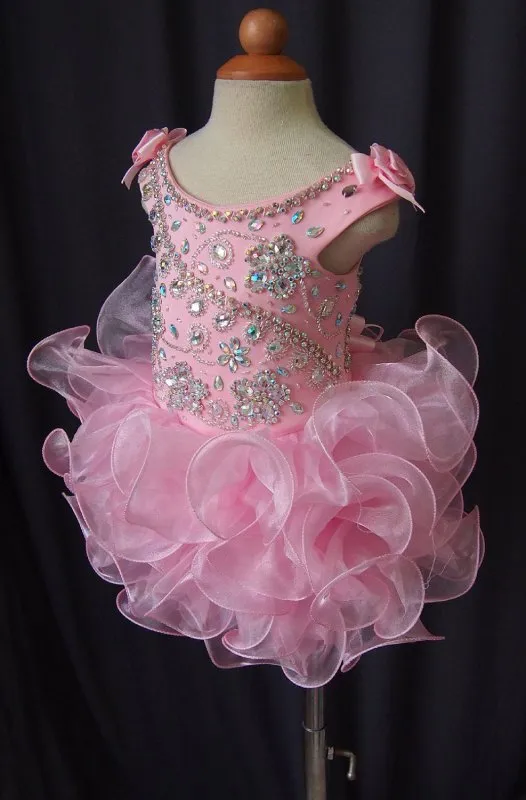 Jennifer Wu Infant/toddler/baby/children/kids Glitz Girl's Pageant Dress 1~4T G091-5