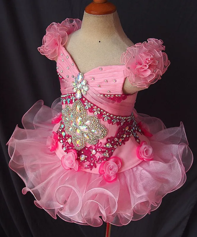 Jennifer Wu New Infant/toddler/baby/children/kids Girl's Pageant Gown Newborn to 4T G060
