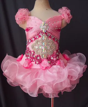 Jennifer Wu New Infant/toddler/baby/children/kids Girl's Pageant Gown Newborn to 4T G060