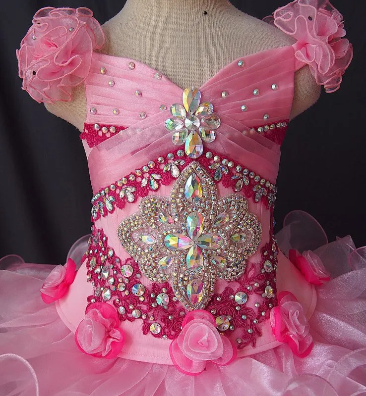 Jennifer Wu New Infant/toddler/baby/children/kids Girl's Pageant Gown Newborn to 4T G060