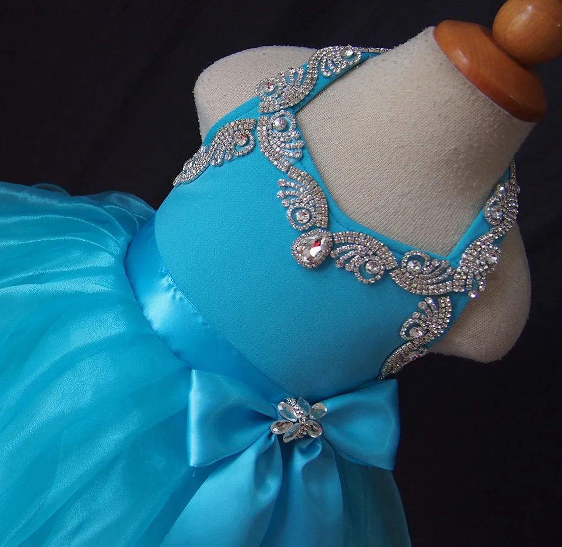 Jennifer Wu Stunning Toddler Baby Doll Pageant Dress