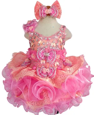 Jennifer Wu Toddler/Infant/Kids Charming  Cupcake Pageant Dress