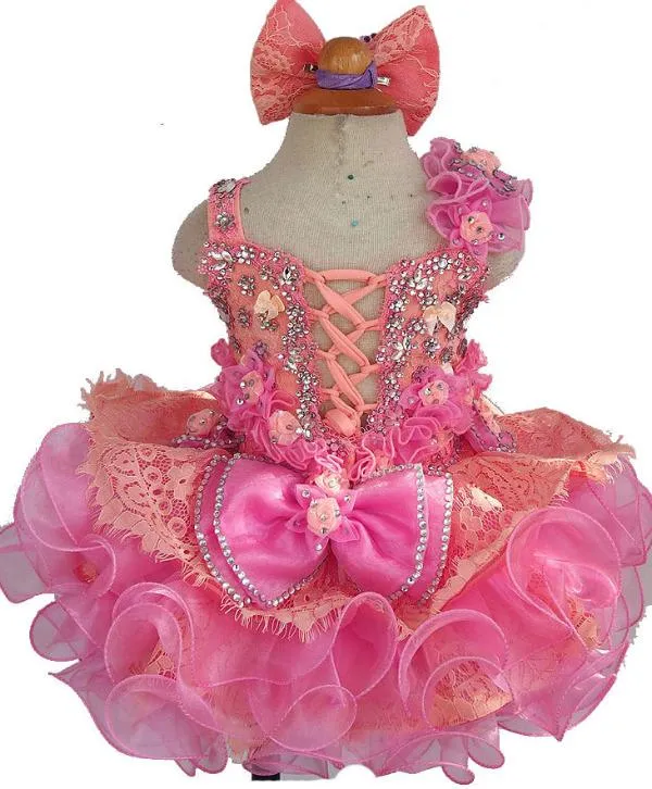 Jennifer Wu Toddler/Infant/Kids Charming  Cupcake Pageant Dress