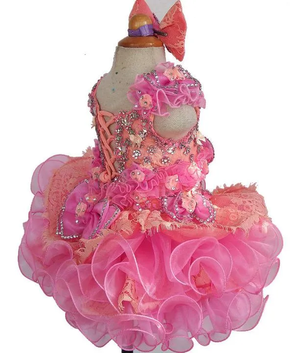 Jennifer Wu Toddler/Infant/Kids Charming  Cupcake Pageant Dress