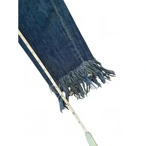 Joes Jeans Skinny Leg Fringe Jean Size 28