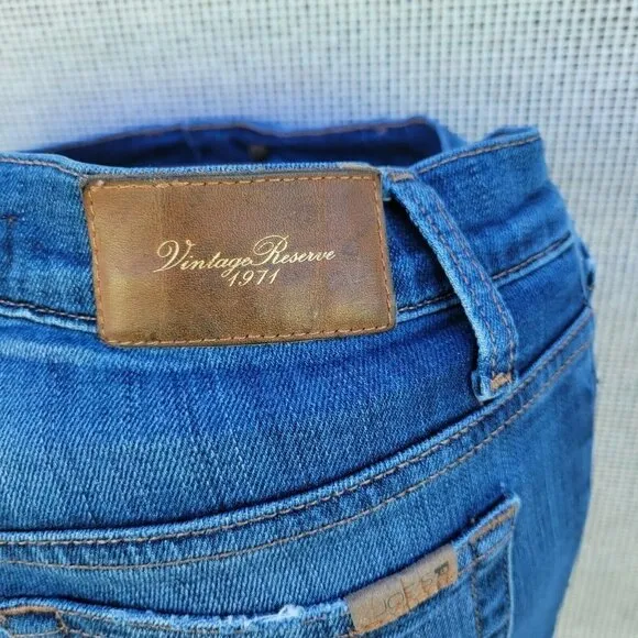 Joe's Jeans Vintage Reserve Distressed Jeans Women. Size 25. Waist 26&quot; NWT $198