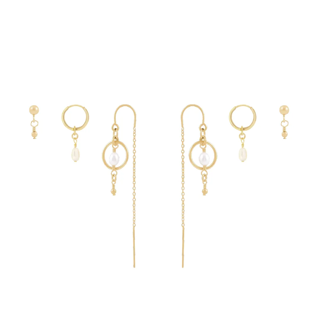 Kai Earring Bundle  - Gold