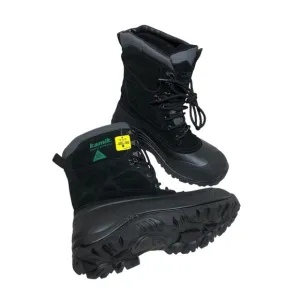 KAMIK INDUSTRIAL Safety Footwear Hard Toe Waterproof Black Winter Mens  Boots 8