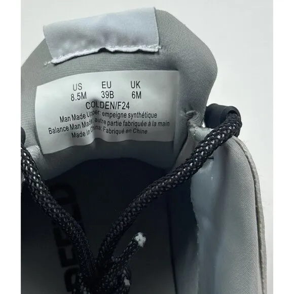 Karl Lagerfeld Colden Fashion Sneakers F24 Silver Women's 8.5 Shoes Metallic New