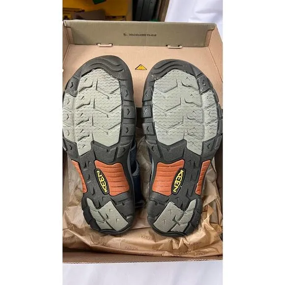 KEEN Men's Newport H2 Sandal,India Ink/Rust,US 13 M