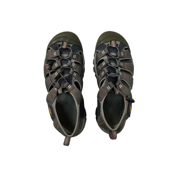 KEEN Men's Newport H2 Sandal,India Ink/Rust,US 13 M