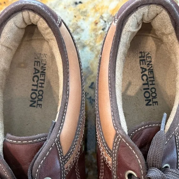 Kenneth Cole Reaction Vintage Men's Casual Leather Walking Shoes Size 12 M