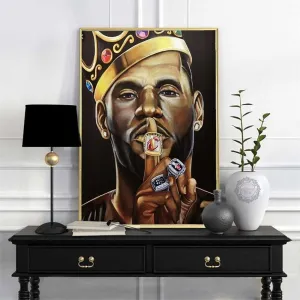 King James NBA Poster