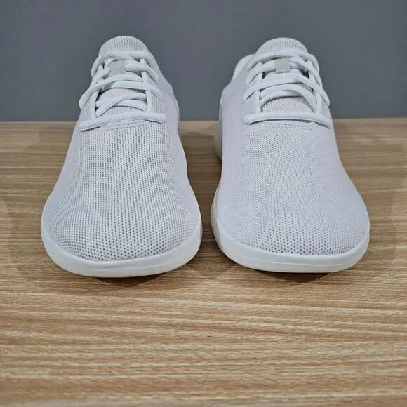 Kizik Madrid Eco Knit Sneaker Mens Shoe Marshmallow Off White Size 10 Wide