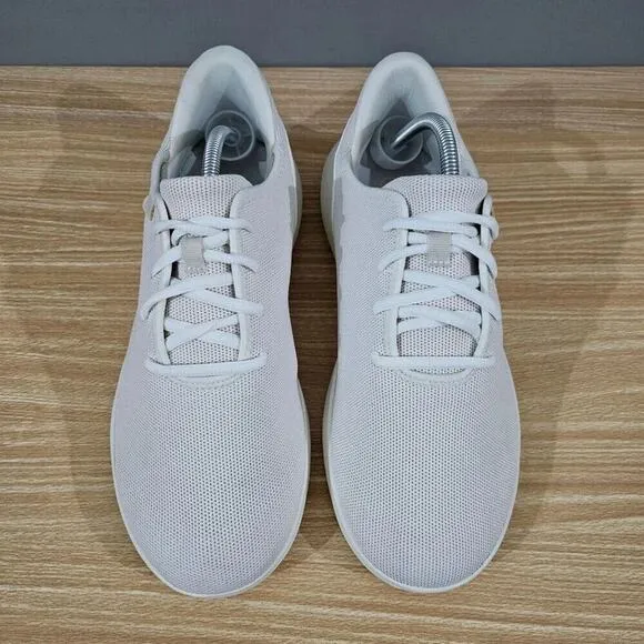 Kizik Madrid Eco Knit Sneaker Mens Shoe Marshmallow Off White Size 10 Wide