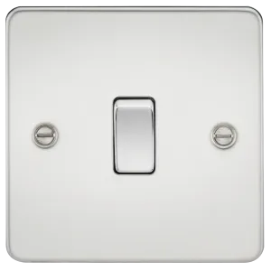 Knightsbridge FP1200PC Flat Plate 10AX 1G Intermediate Switch - Polished Chrome
