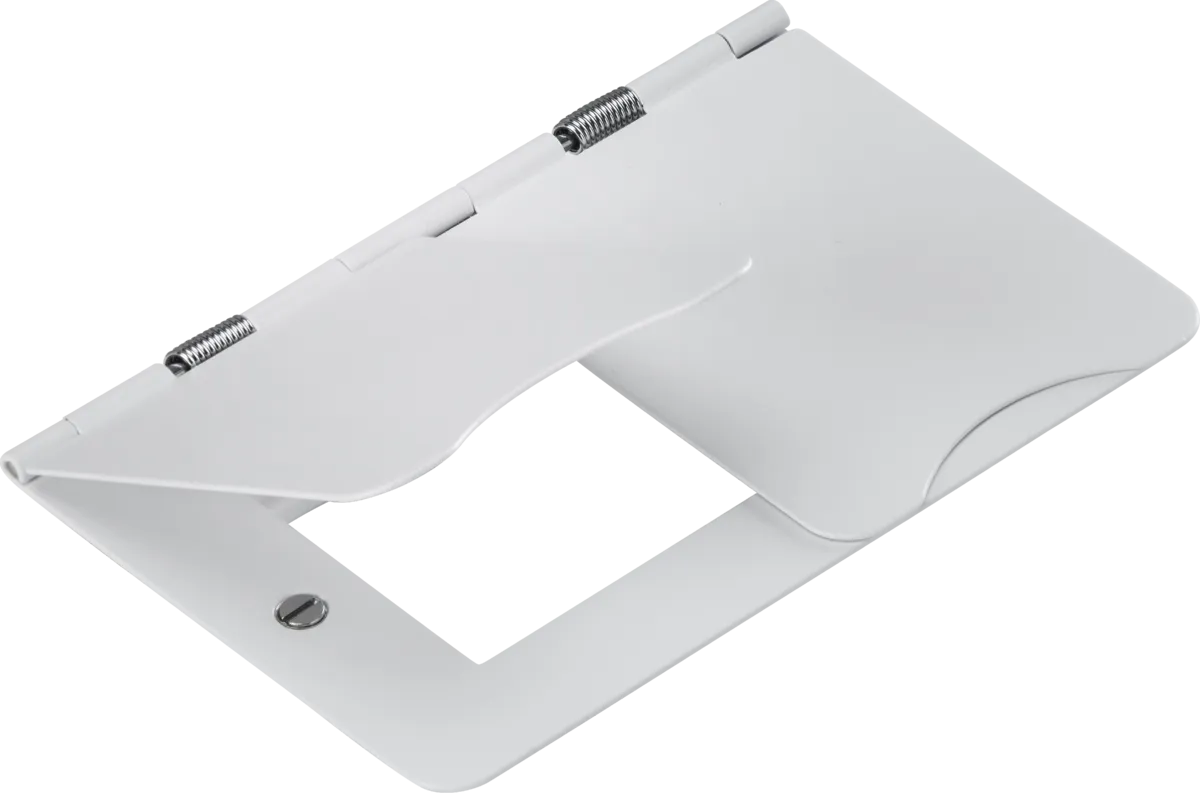 Knightsbridge FPF4GMW Flat Plate 4G Modular Floor Plate - Matt White