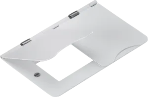 Knightsbridge FPF4GMW Flat Plate 4G Modular Floor Plate - Matt White