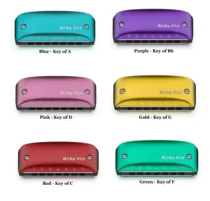 Kongsheng Baby Fat Harmonica - 6 Pack