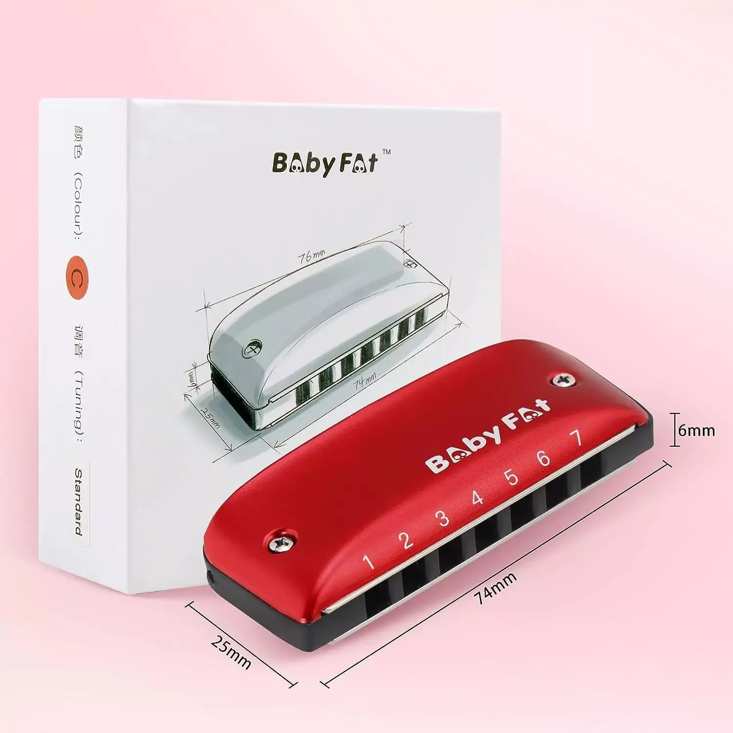 Kongsheng Baby Fat Harmonica