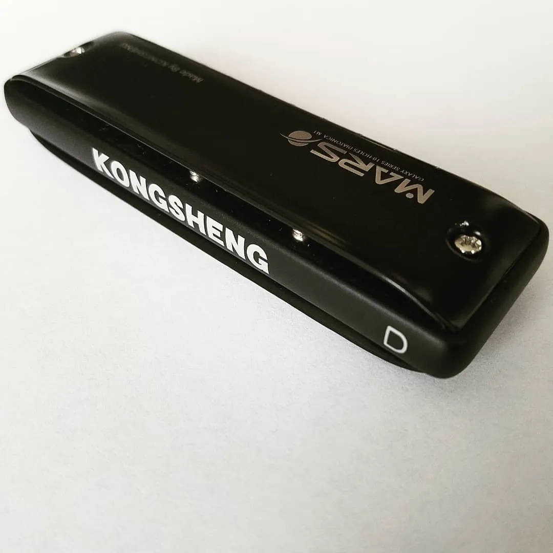 Kongsheng Mars Black Diatonic Harmonica