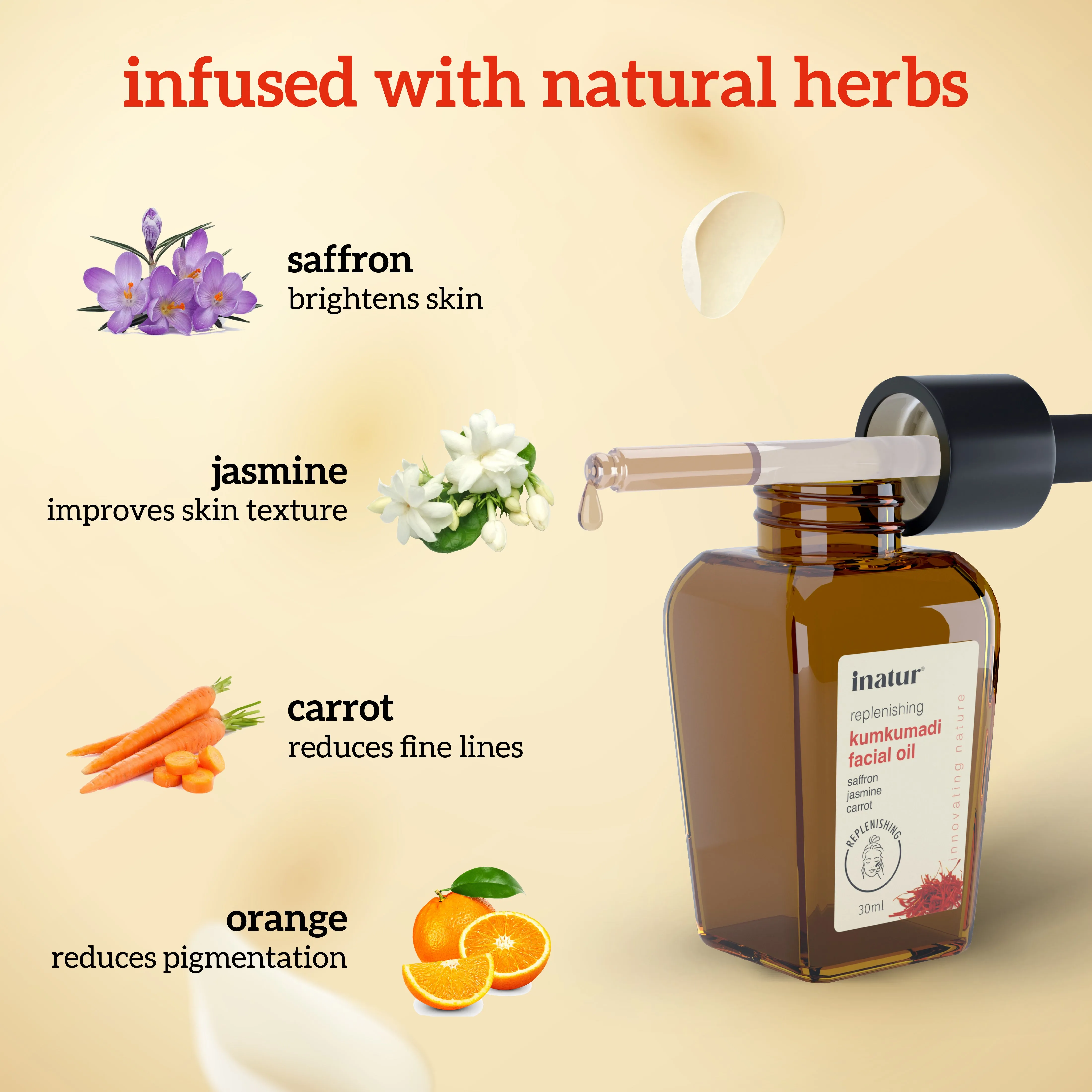 Kumkumadi Face Oil | Tailam with Ayurvedic Herbs