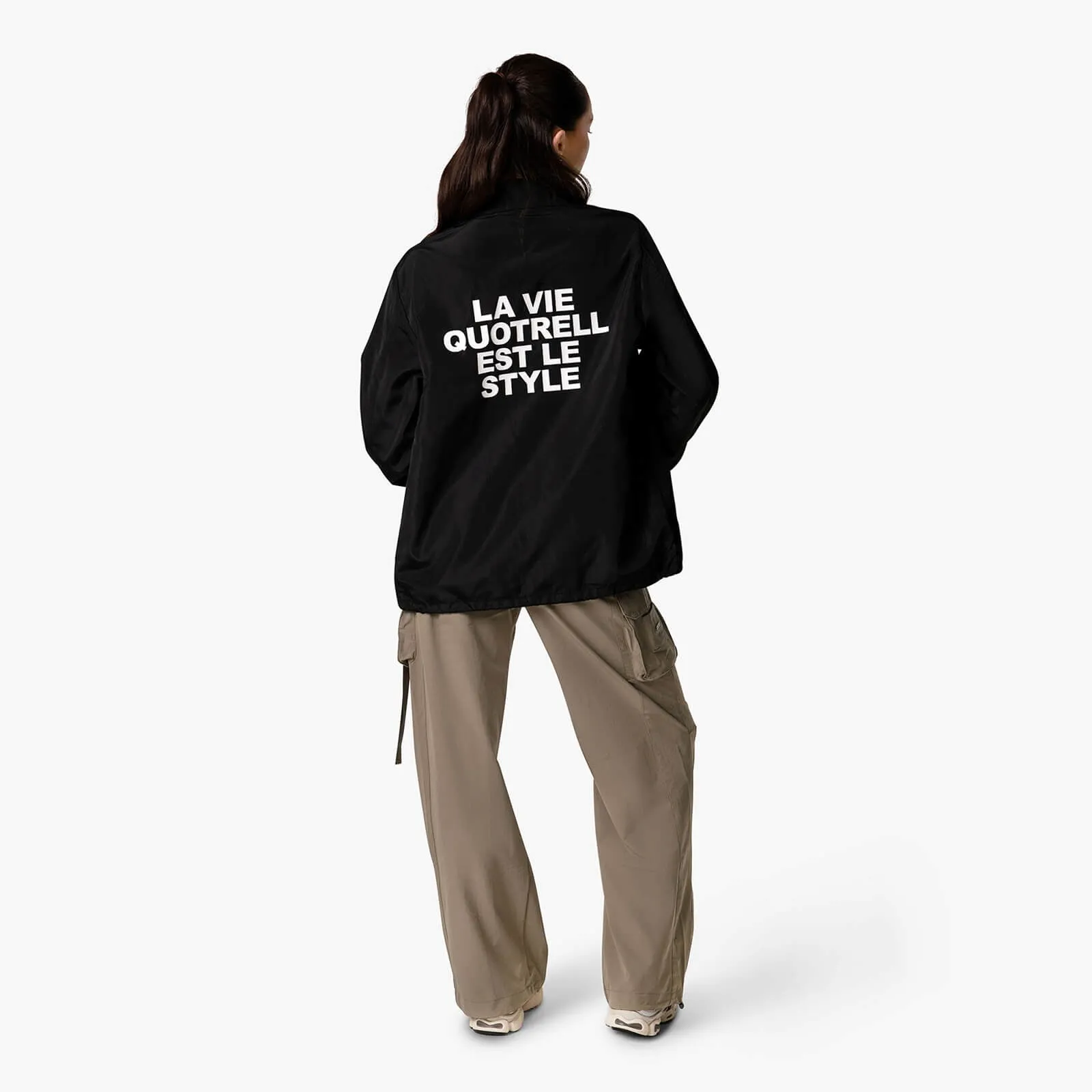 LA VIE JACKET | BLACK/WHITE
