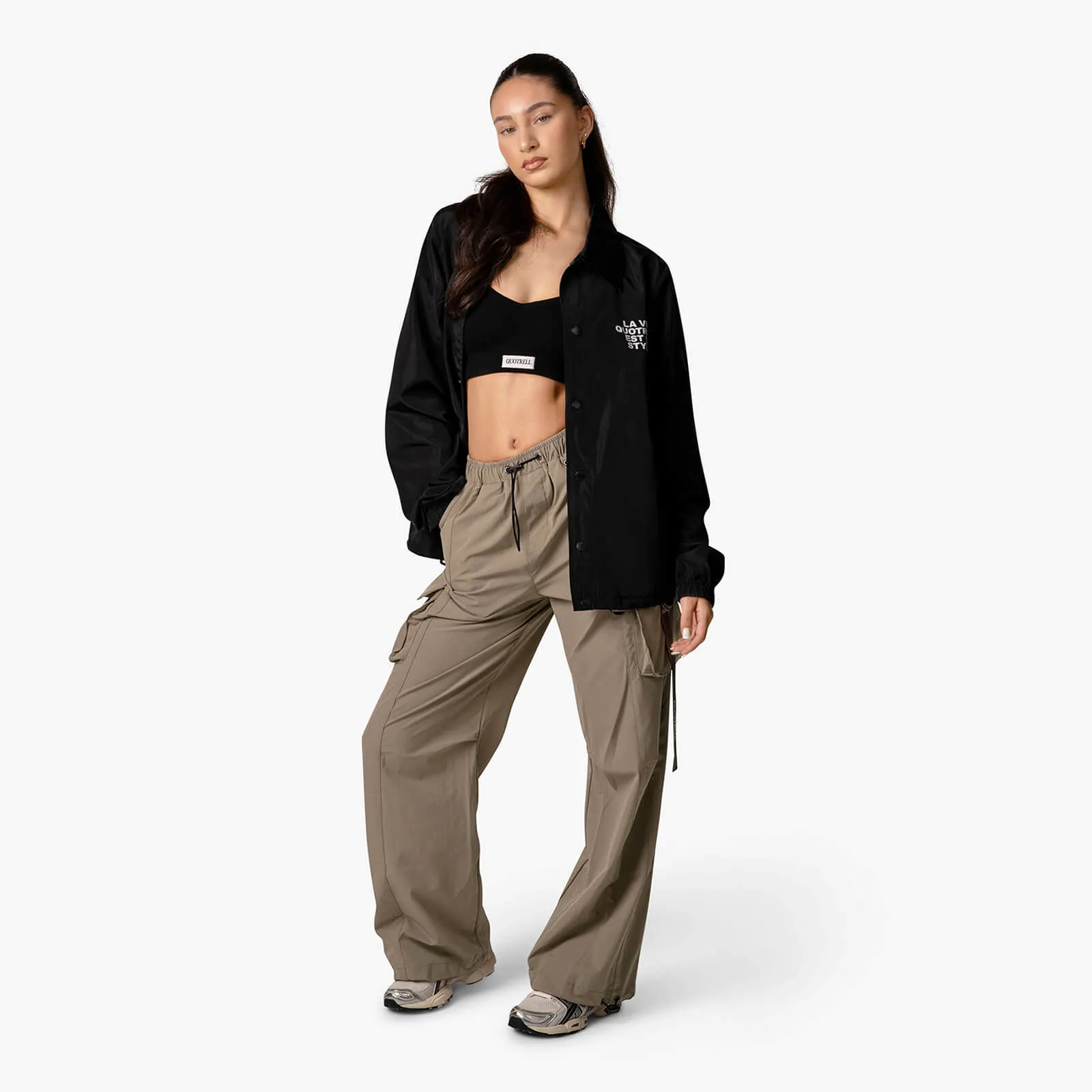 LA VIE JACKET | BLACK/WHITE