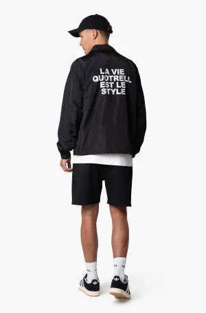 LA VIE JACKET | BLACK/WHITE