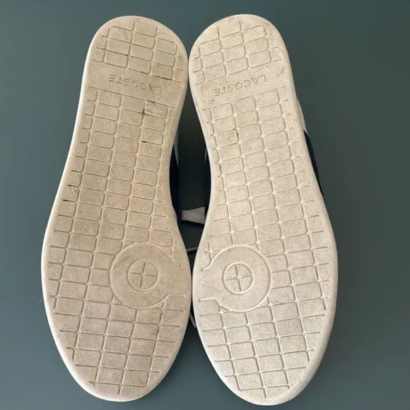 LACOSTE CARNABY EVO PIGMENTED LEATHER SNEAKERS