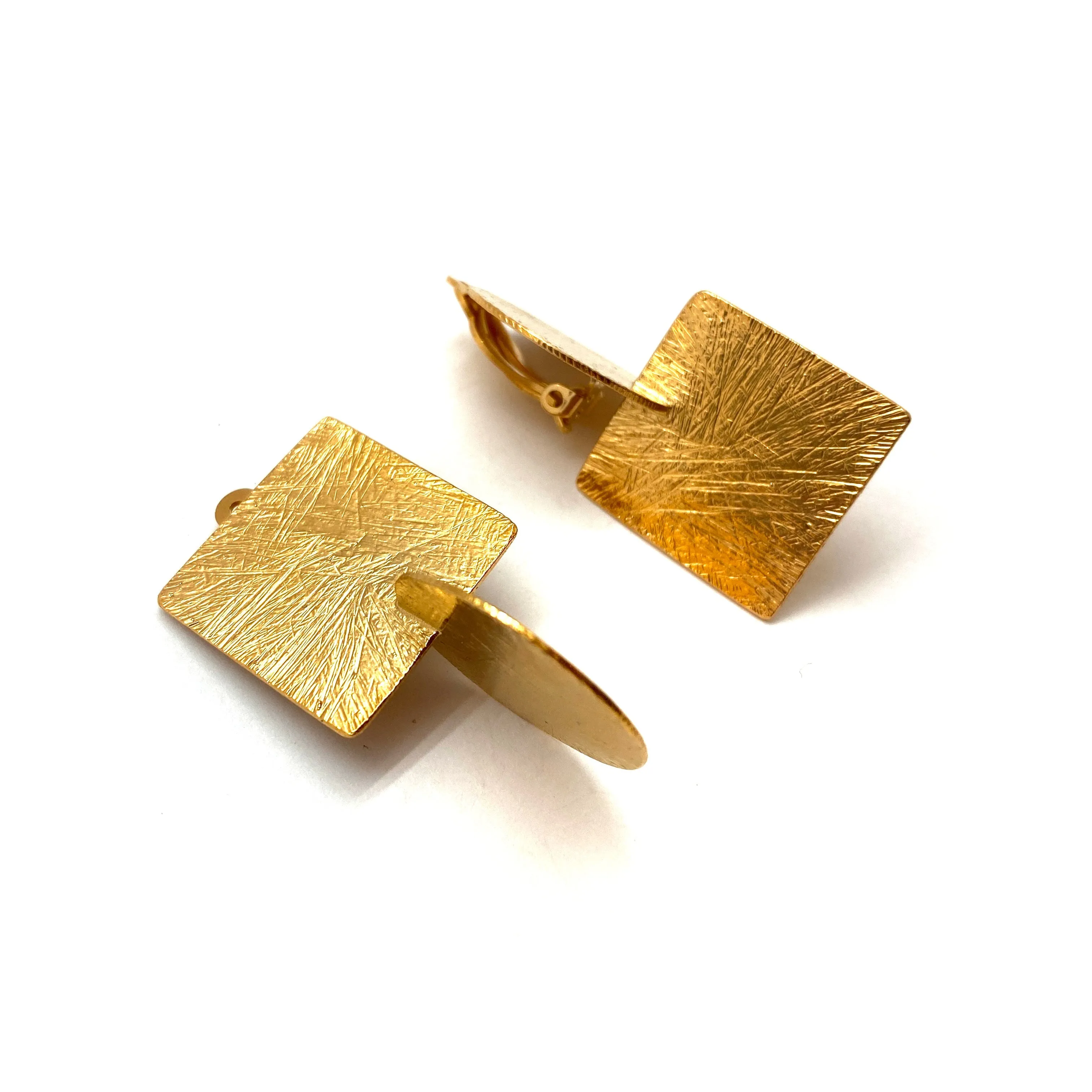 Large Axis Clip-ons - Yellow Gold Vermeil