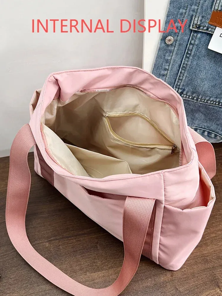Large Capacity Nylon Shoulder Bag