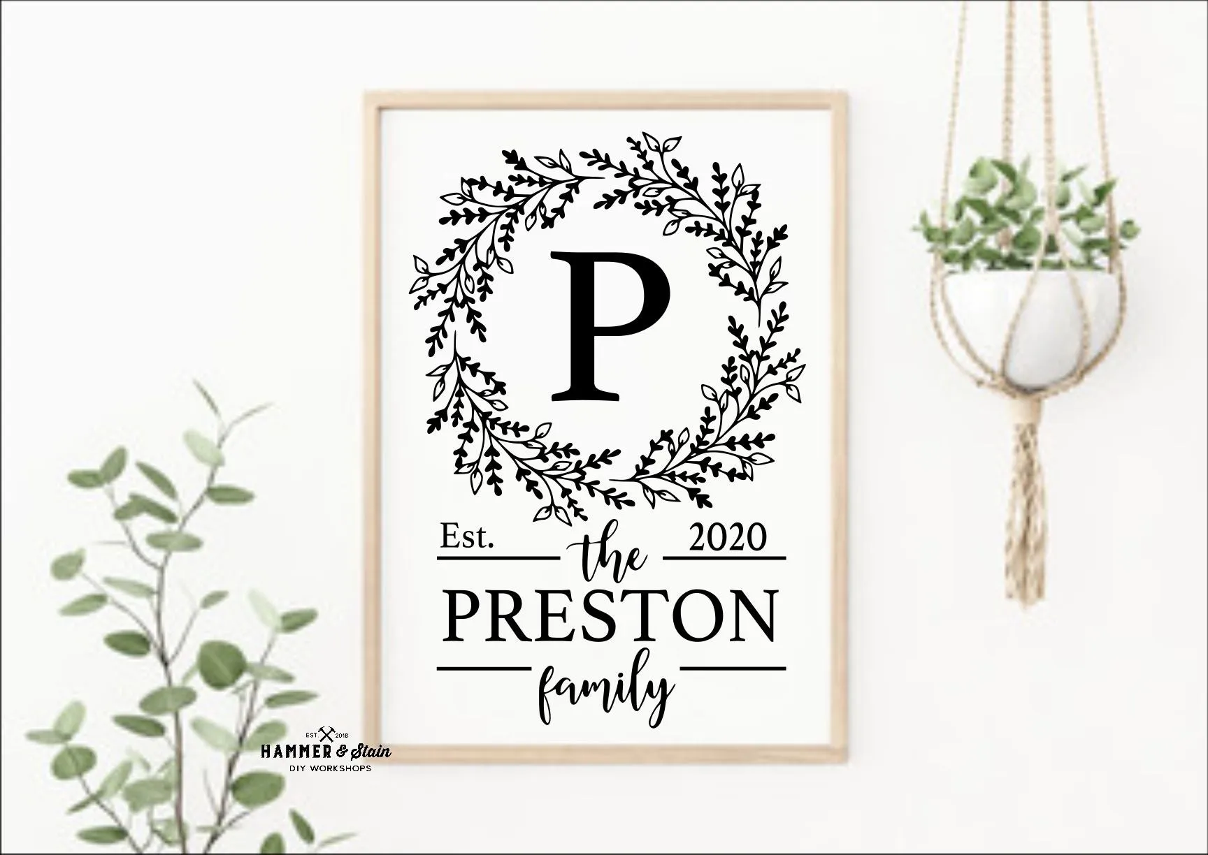 Large Framed Signs